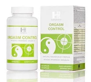 Orgasm Control Suplement Diety Opóźniający Wytrysk 60Kapsułek SHS | 100% ORYGINAŁ| DYSKRETNA PRZESYŁKA