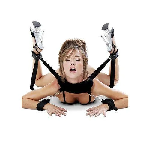 Zestaw Do Krępowania Fetish Fantasy Position Master With Cuffs Pipedream | 100% ORYGINAŁ| DYSKRETNA PRZESYŁKA