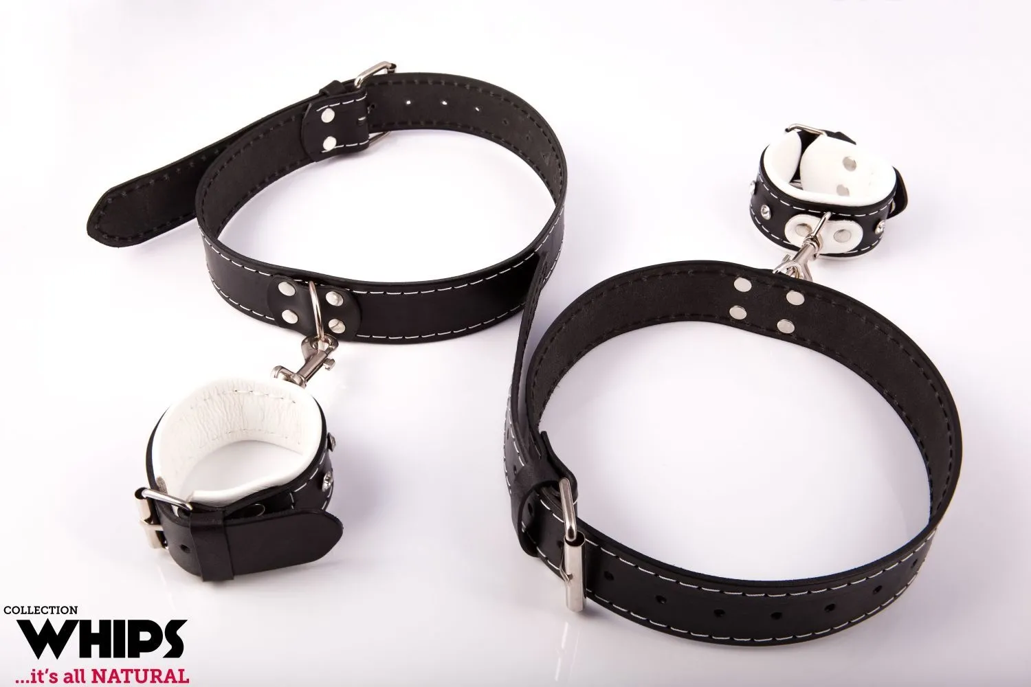 Kajdanki Damskie na Uda Białe | 100% ORYGINAŁ| DYSKRETNA PRZESYŁKA