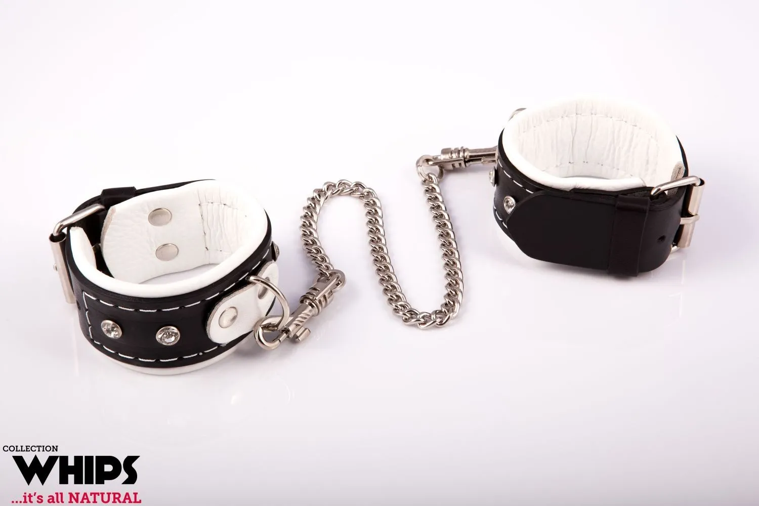 Kajdanki Damskie Na Ręce Białe Whips | 100% ORYGINAŁ| DYSKRETNA PRZESYŁKA