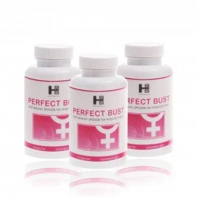MEGA ZESTAW 2+1 Gratis Perfect Bust  270 caps. | 100% ORYGINAŁ| DYSKRETNA PRZESYŁKA
