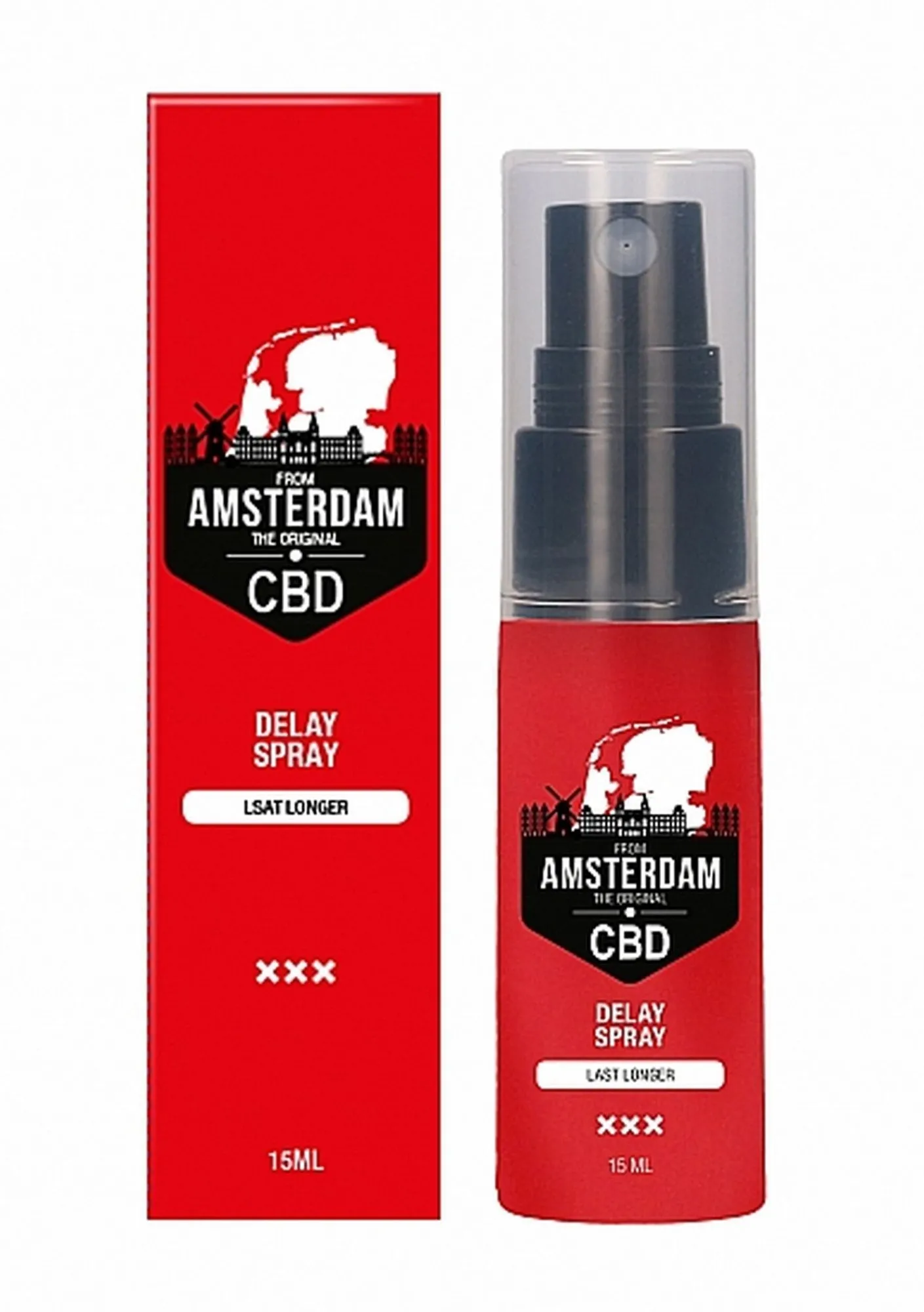 Spray Wydłużający Stosunek Original CBD from Amsterdam - Delay Spray - 15 ml | 100% ORYGINAŁ| DYSKRETNA PRZESYŁKA