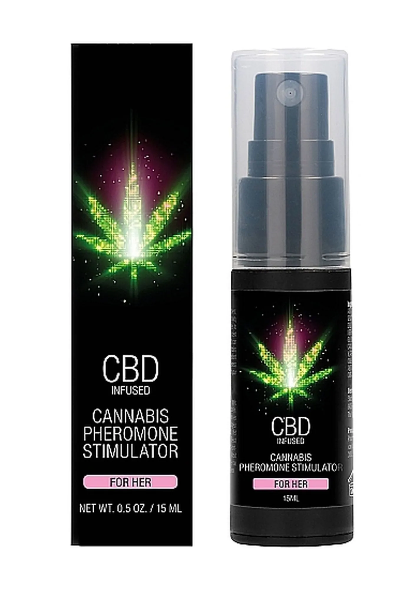 Feromony dla Niej CBD Cannabis Pheromone Stimulator For Her - 15ml | 100% ORYGINAŁ| DYSKRETNA PRZESYŁKA