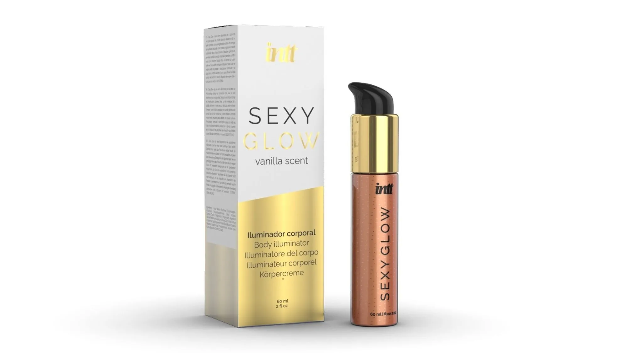 Rozświetlacz Sexy Glow Body Illuminator Cream 60 Ml intt | 100% ORYGINAŁ| DYSKRETNA PRZESYŁKA