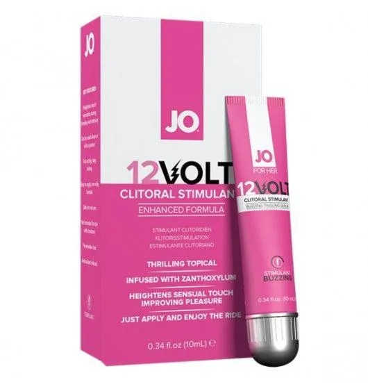 Serum Stymulujące Dla Kobiet For Her Clitoral Serum Buzzing 12Volt 10 Ml System JO | 100% ORYGINAŁ| DYSKRETNA PRZESYŁKA