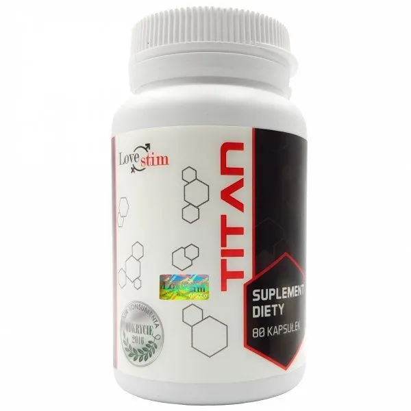 Tytan Max Suplement Diety na Erekcję 80 caps | 100% ORYGINAŁ| DYSKRETNA PRZESYŁKA