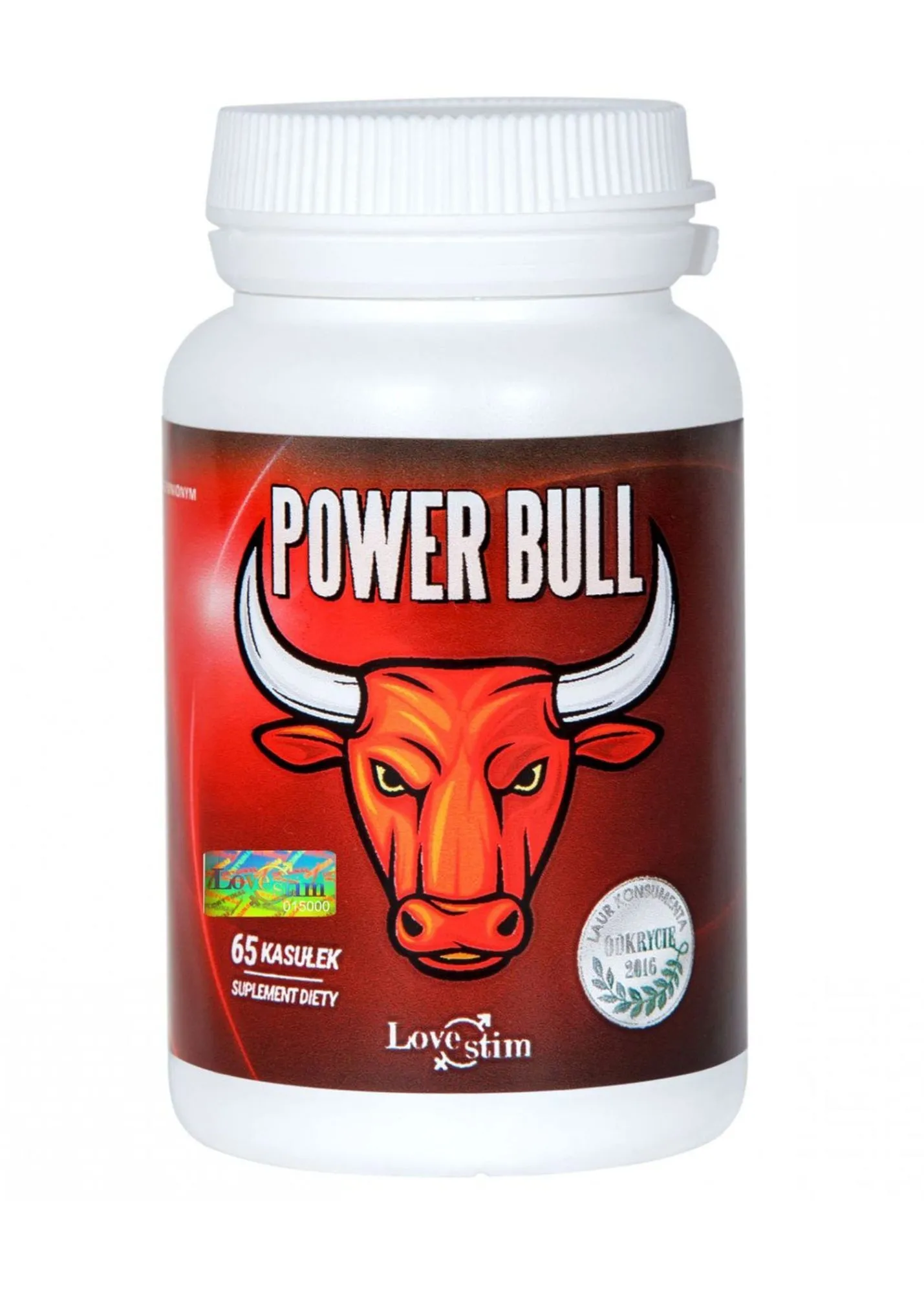 Power Bull Suplement Diety na Erekcję 65 caps | 100% ORYGINAŁ| DYSKRETNA PRZESYŁKA