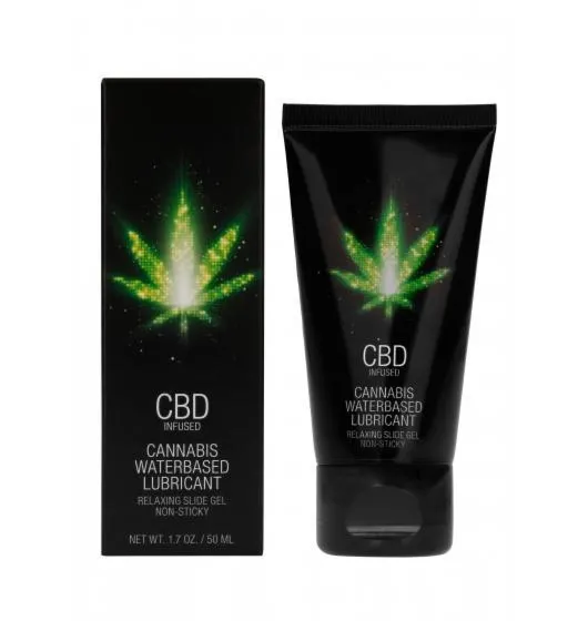 Żel Wodny Shots CBD Cannabis Waterbased Lubricant 50 ml | 100% ORYGINAŁ| DYSKRETNA PRZESYŁKA