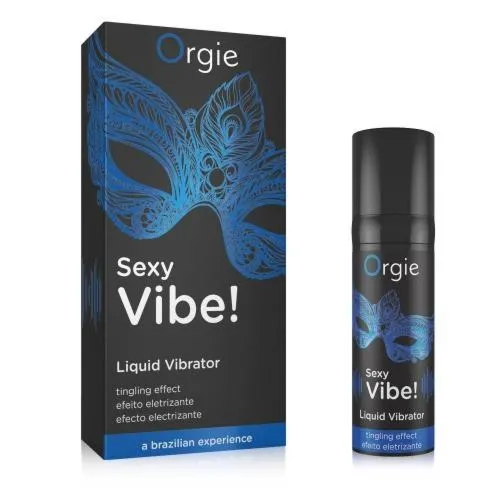 Wibrator W Płynie Sexy Vibe! Liquid Vibrator 15 Ml Orgie | 100% ORYGINAŁ| DYSKRETNA PRZESYŁKA