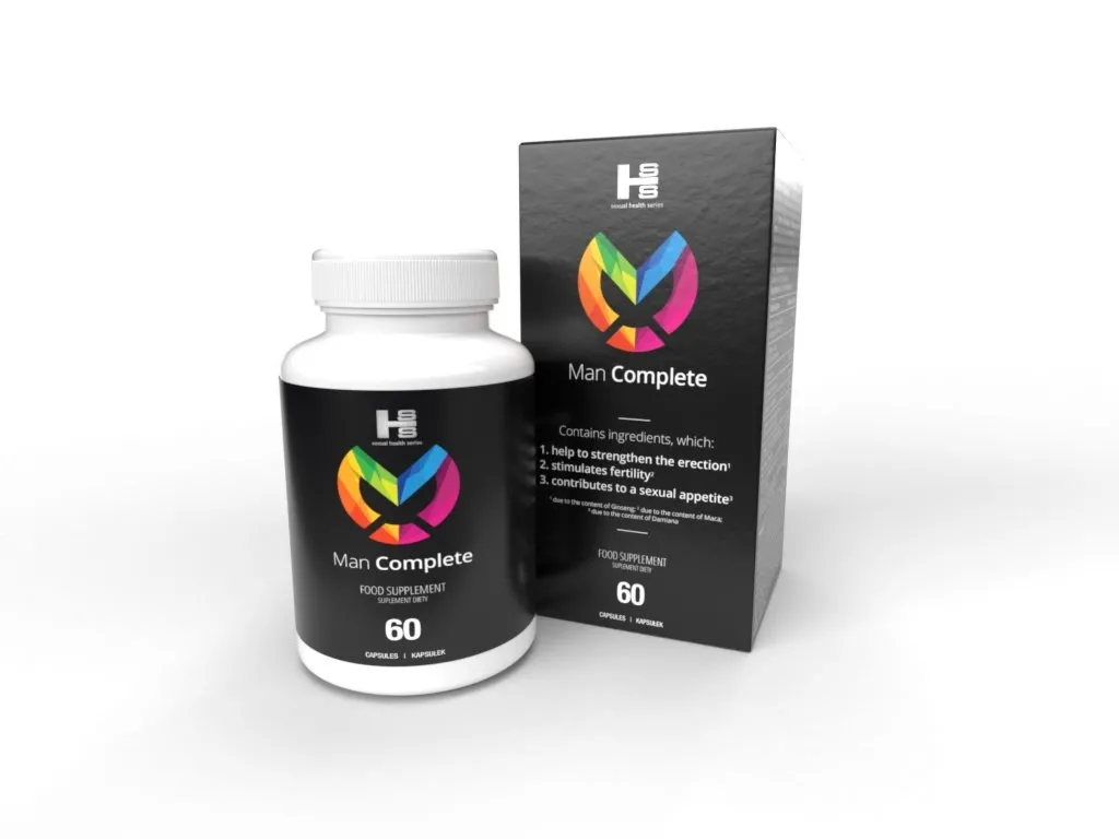 Suplement Diety Dla Mężczyzn Man Complete 60 Kapsułek SHS | 100% ORYGINAŁ| DYSKRETNA PRZESYŁKA