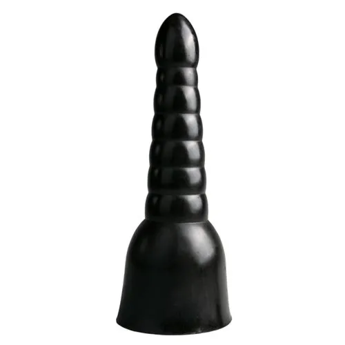 Dildo AB17 Bole 22 x 6.5cm All Black | 100% ORYGINAŁ| DYSKRETNA PRZESYŁKA