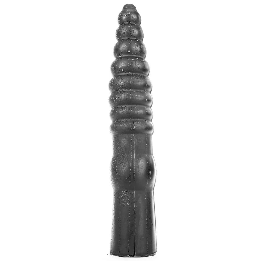 Dildo AB20 Drainer 26 x 7cm All Black | 100% ORYGINAŁ| DYSKRETNA PRZESYŁKA