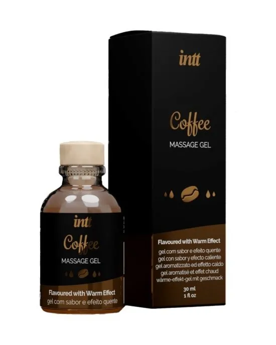 Żel Do Masażu Massage Gel Cofee 100 Ml intt | 100% ORYGINAŁ| DYSKRETNA PRZESYŁKA