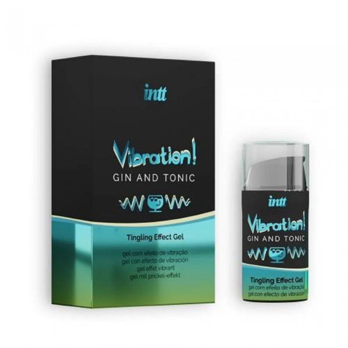 Żel Stymulujący Vibration! Gin & Tonic 15 Ml intt | 100% ORYGINAŁ| DYSKRETNA PRZESYŁKA