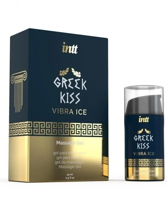 Żel Stymulujący Greek Kiss Vibra Ice 15 Ml intt | 100% ORYGINAŁ| DYSKRETNA PRZESYŁKA