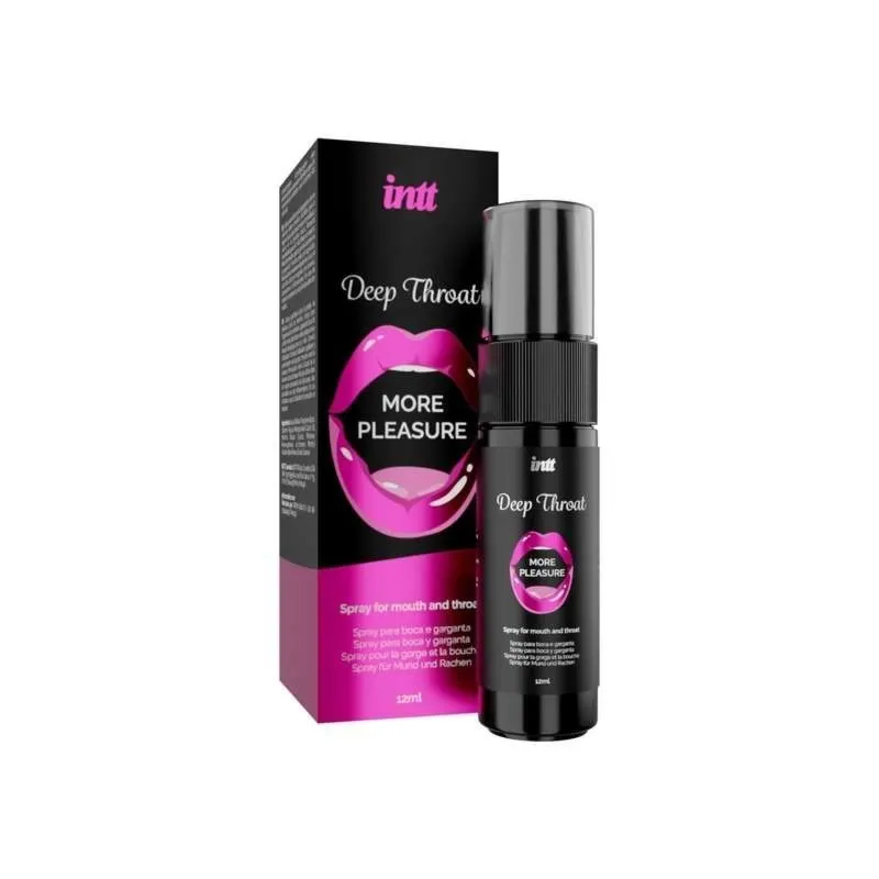 Spray Do Seksu Oralnego Deep Throat Spray 12 Ml intt | 100% ORYGINAŁ| DYSKRETNA PRZESYŁKA