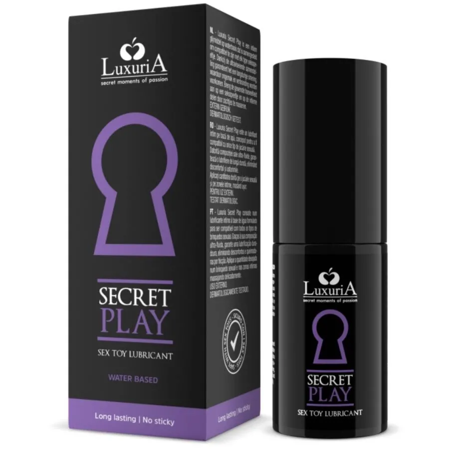 Zel do Zabawek Erotycznych Luxuria Secret Play 30ml | 100% ORYGINAŁ| DYSKRETNA PRZESYŁKA