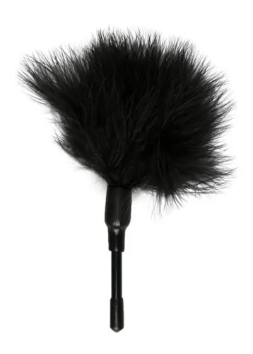 Krótkie Piórko do Pieszczenia Czarny | 100% ORYGINAŁ| DYSKRETNA PRZESYŁKA