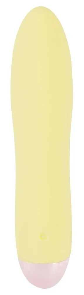 Mini Wibrator Cuties Mini 13cm USB Żółty | 100% ORYGINAŁ| DYSKRETNA PRZESYŁKA