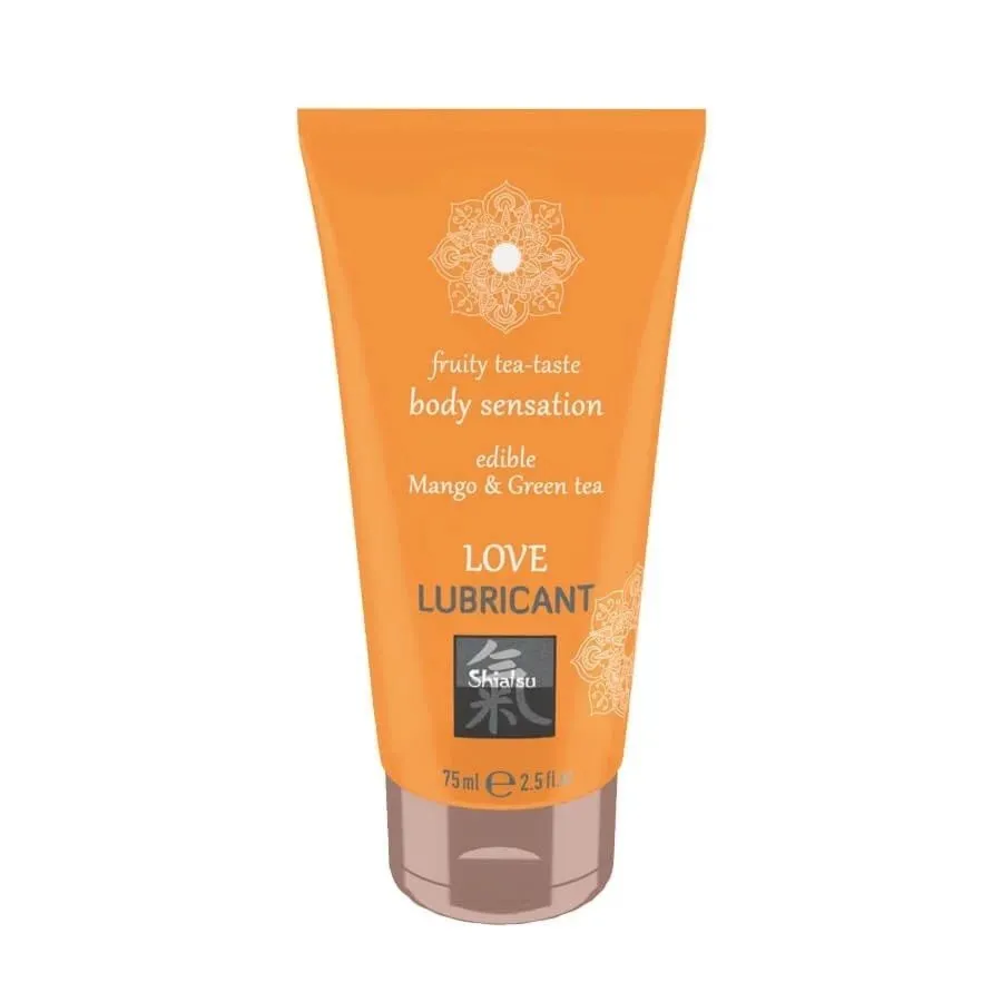 Lubrykant Jadalny Shiatsu Mango i Zielona Herbata 75ml | 100% ORYGINAŁ| DYSKRETNA PRZESYŁKA