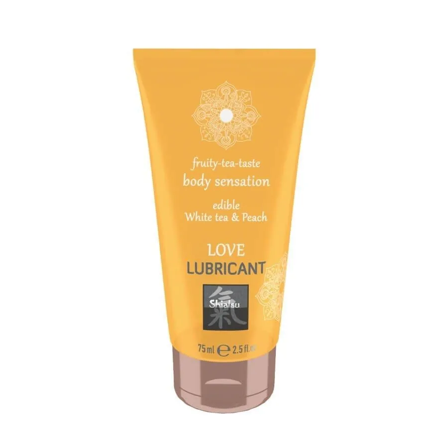 Lubrykant Jadalny Shiatsu Biała Herbata i Brzoskwinia 75ml | 100% ORYGINAŁ| DYSKRETNA PRZESYŁKA