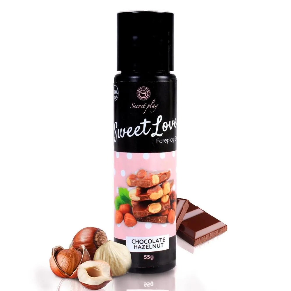 Jadalny Żel Nawilżający Sweet Love Czekolada z Orzechami 60ml | 100% ORYGINAŁ| DYSKRETNA PRZESYŁKA