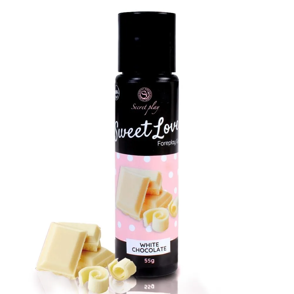 Jadalny Żel Nawilżający Sweet Love Biała Czekolada 60ml | 100% ORYGINAŁ| DYSKRETNA PRZESYŁKA