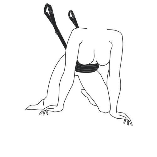 Uprząż Szelki do Pozycji na Pieska | 100% ORYGINAŁ| DYSKRETNA PRZESYŁKA