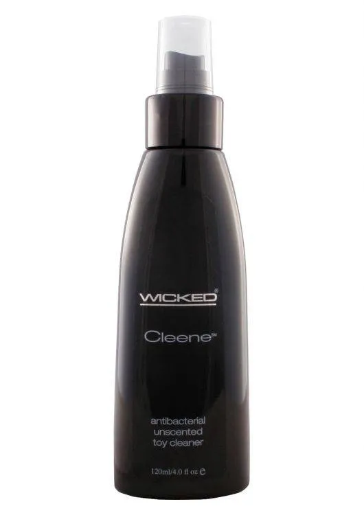 Bezzapachowy Płyn Antybakteryjny Wicked do Zabawek Erotycznych 120ml | 100% ORYGINAŁ| DYSKRETNA PRZESYŁKA