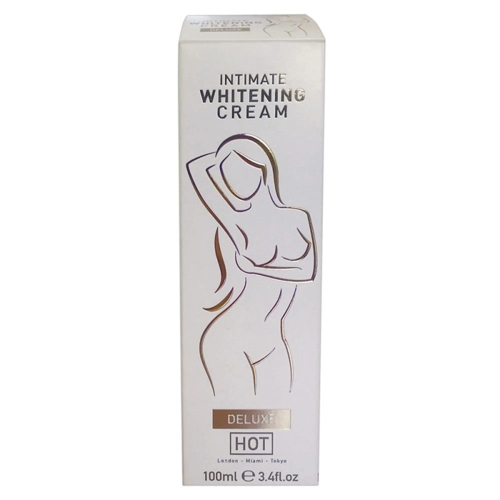 Krem Wybielający Miejsca Intymne Hot Deluxe 100ml | 100% ORYGINAŁ| DYSKRETNA PRZESYŁKA