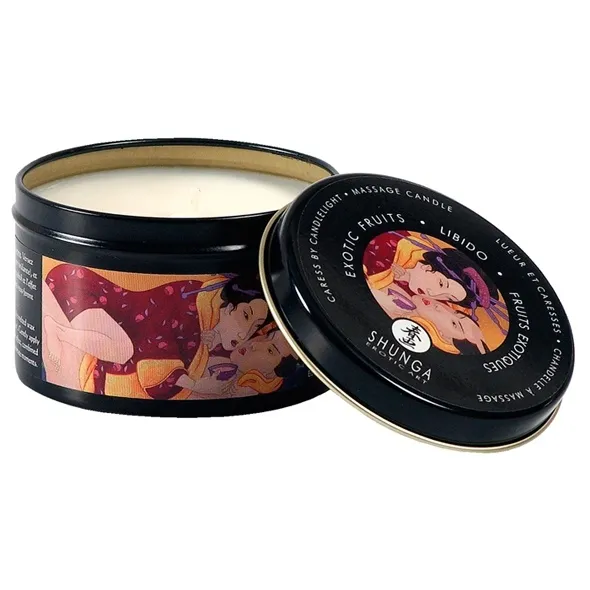 SexShop - Świeca do masażu - Shunga Massage Candle - Egzotyczne owoce - online