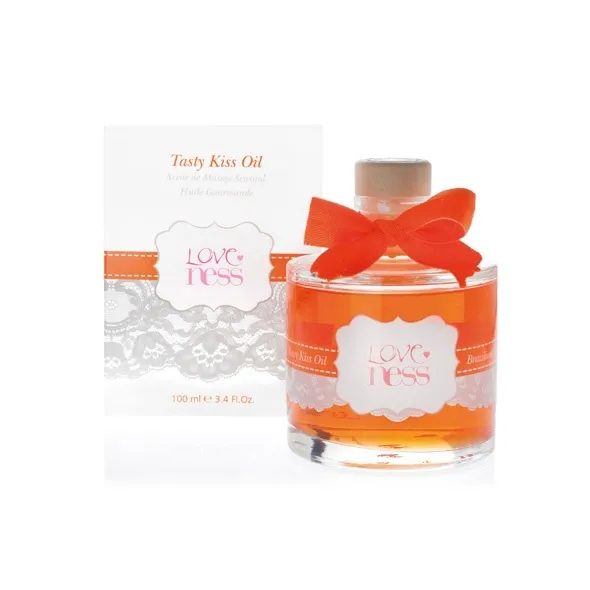 SexShop - Olejek do masażu - Loveness Tasty Kiss Oil guarana - online