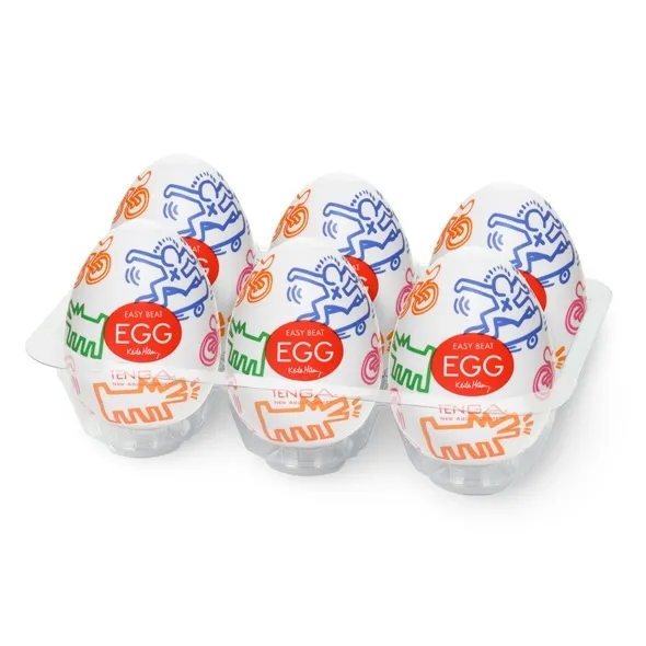 SexShop - TENGA Masturbator - Jajko Keith Haring Egg Street (1 sztuka) - online
