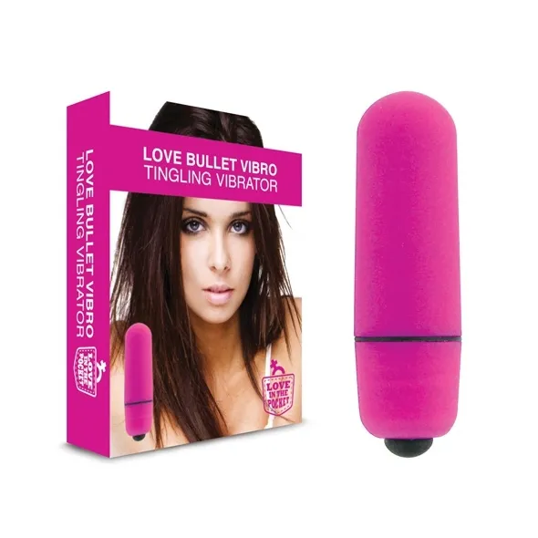 SexShop - Mini wibrator pocisk - Love in the Pocket Love Bullet Vibrating - online