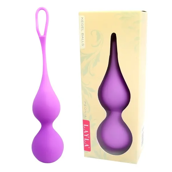 SexShop - Kulki Kegla - Layla Peonia Kegel Balls - online