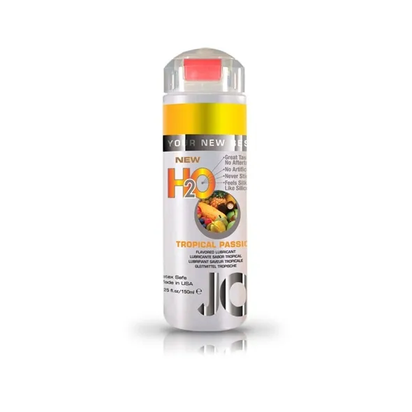 SexShop - Lubrykant smakowy - System JO H2O Lubricant Tropical 150 ml OWOCE TROPIKALNE - online