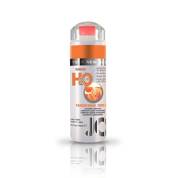 SexShop - Lubrykant smakowy - System JO H2O Lubricant Tangerine 150 ml MANDARYNKA - online