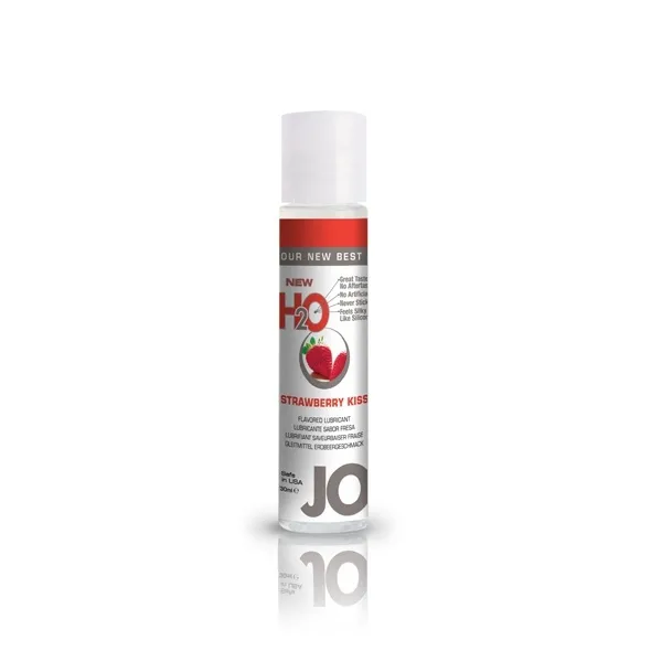 SexShop - Lubrykant smakowy - System JO H2O Lubricant Strawberry 30 ml TRUSKAWKA - online