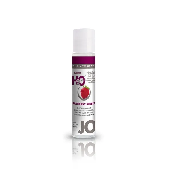 SexShop - Lubrykant smakowy - System JO H2O Lubricant Raspberry 30 ml MALINA - online