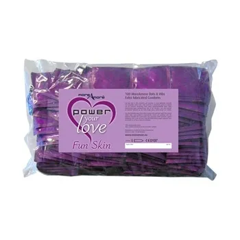 SexShop - Zestaw prezerwatyw Condom Fun Skin 100 sztuk - online