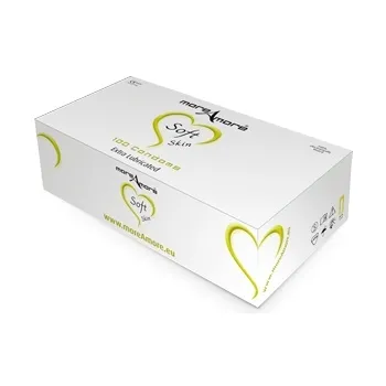 SexShop - Zestaw prezerwatyw MoreAmore Condom Soft Skin 100 sztuk - online