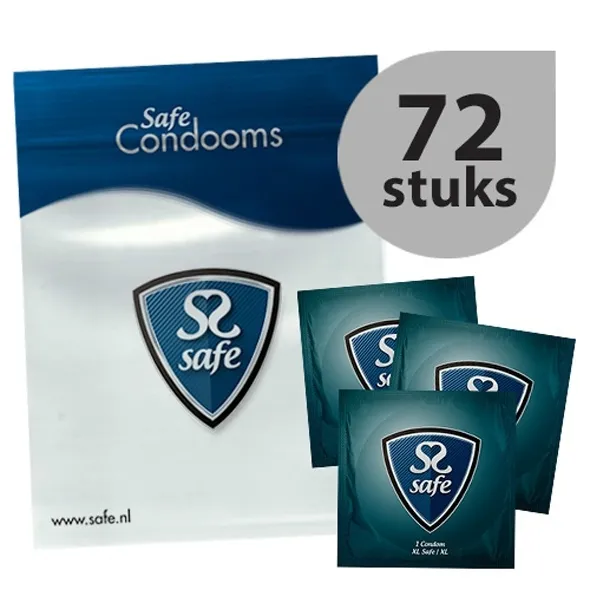 SexShop - Prezerwatywy XL - Safe XL Condoms 72 szt - online