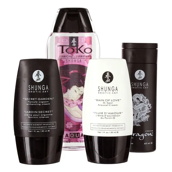 SexShop - Zestaw olejków erotycznych - Shunga Naughty Kit - online