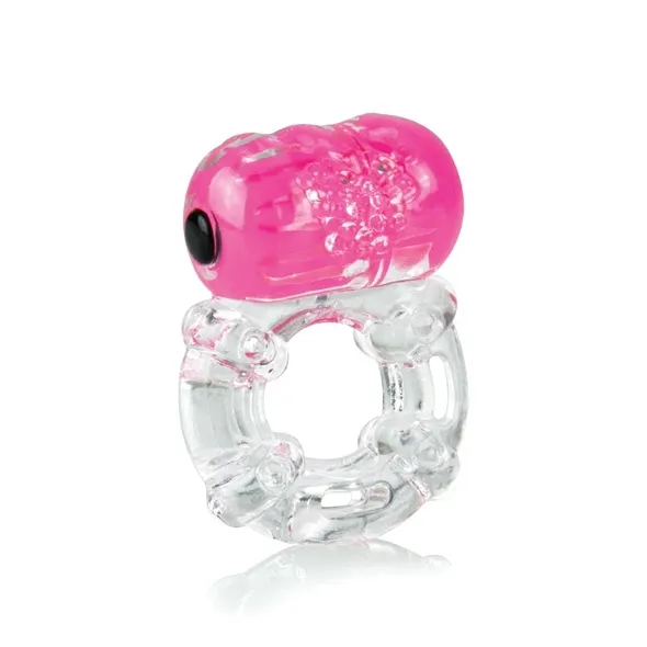 SexShop - Pierścień erekcyjny wibrujący - The Screaming O Color Pop Big O Pink  - online