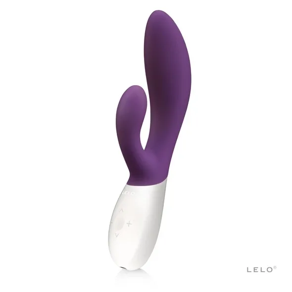 SexShop - Wibrator ze stymulatorem - Lelo Ina Wave Vibrator fioletowy - online