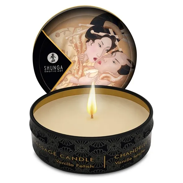 SexShop - Świeca do masażu - Shunga Massage Candle wanilia - online