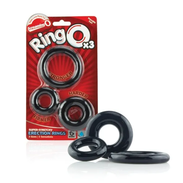 SexShop - Pierścienie na penisa - The Screaming O Ringo 3-Pack  - online