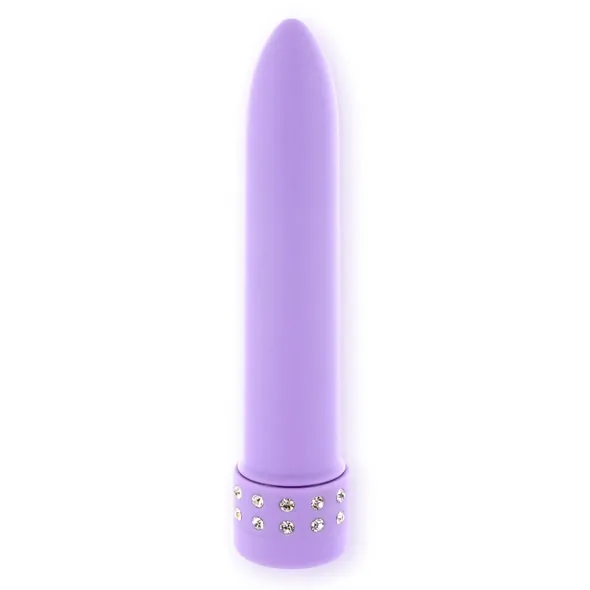 SexShop - Wibrator z diamentami - Diamond Silk Vibe Purple  - online