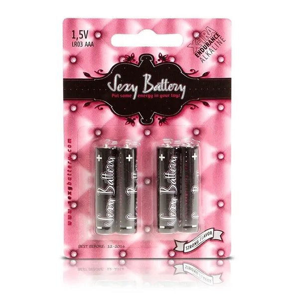 SexShop - Baterie AAA- Sexy Battery Alkaline AAA x4 - online