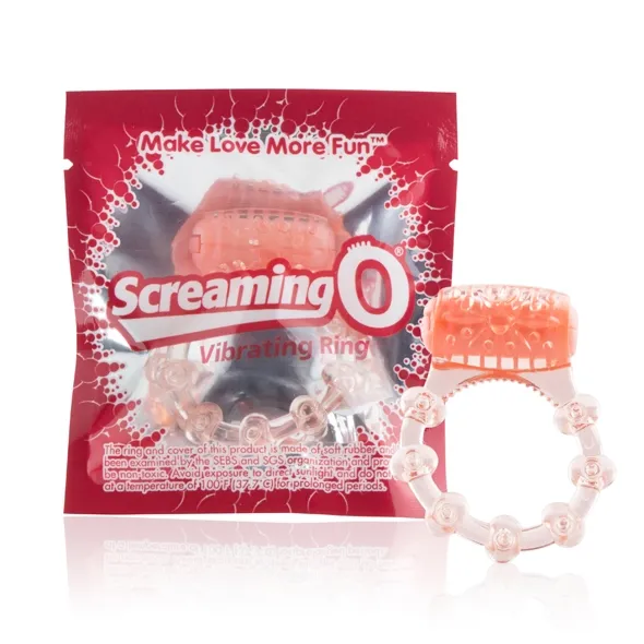 SexShop - Pierścień stymulujący łechtaczkę - The Screaming O Vibrating Ring - online